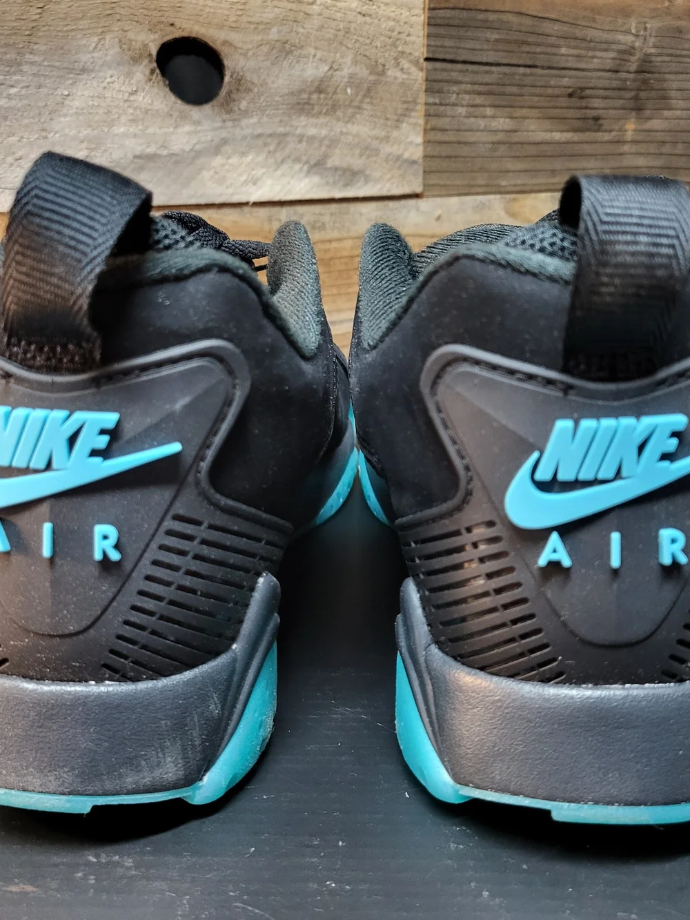 Jordan black teal